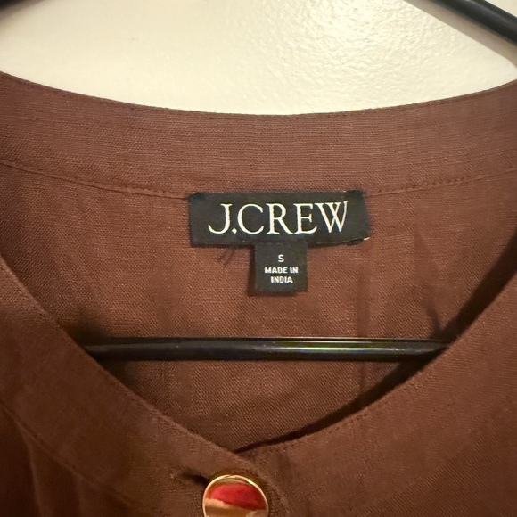 J. Crew raw hem mini shirt dress - Picture 3 of 3